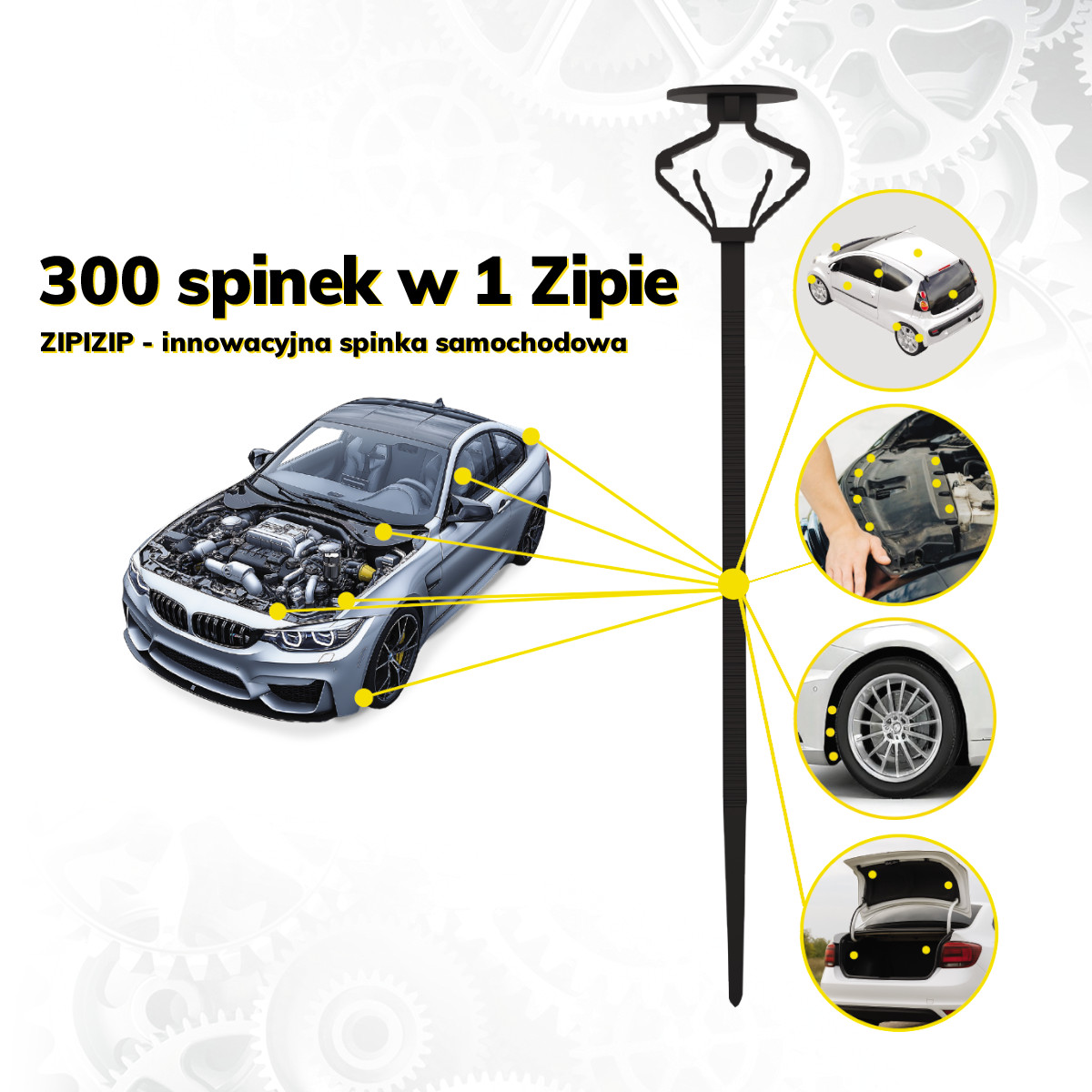 ZipiZip usage in car