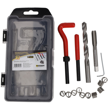M10 x 1.5mm thread repair kit, Resser
