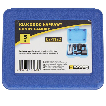 5-piece lambda probe repair keys, Resser