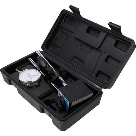 DIAL INDICATOR MAGNETIC TRIPOD 0-10MM SET