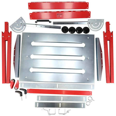 Stół spawalniczy regulowany 78-93cm 150kg, Resser