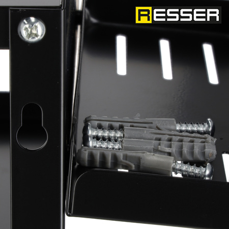 Hanging shelf for cordless tools, Resser