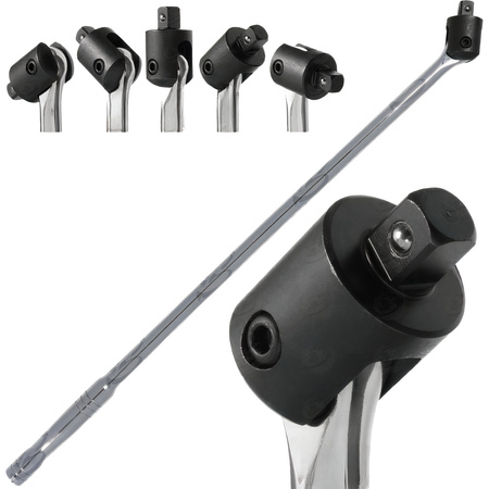 Pokrętło przegubowe łamane 1/2" 590mm