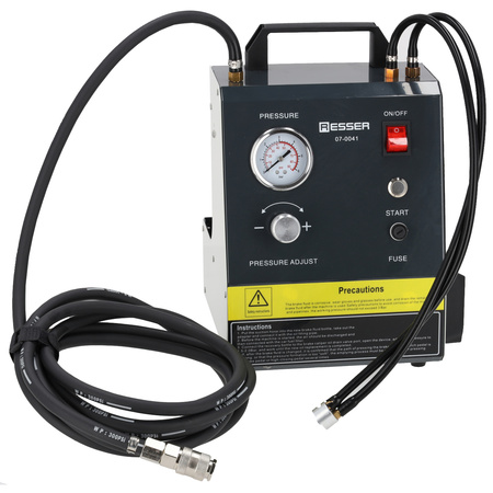 Brake fluid replacement kit with adapters, 19 pieces, Resser