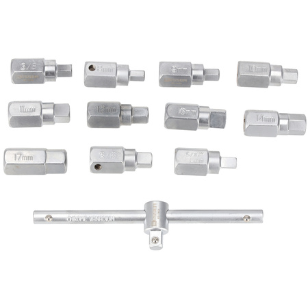 Oil plug wrenches, 12 pieces, Resser