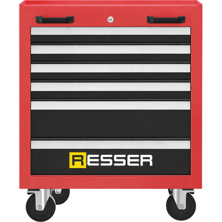 Wózek narzędziowy warsztatowy do mebli 07-6112 6 szuflad, Resser
