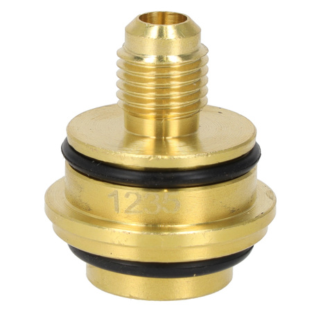 Air conditioning system flushing adapters, 78-piece set, Resser