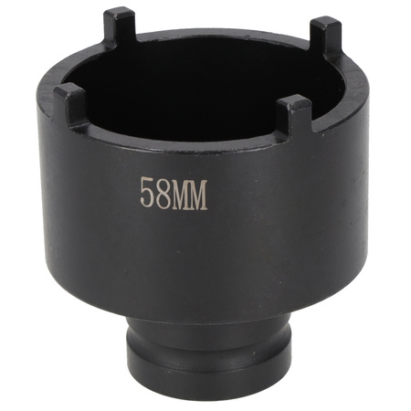 9-piece socket set for slotted nuts, Resser