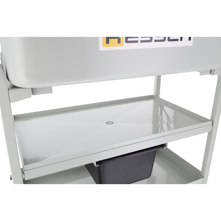 80-litre workshop washer on a trolley, Resser
