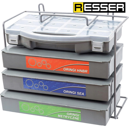 HNBR / SAE / METRIC waterproof O-rings, set of 900 pieces, Resser