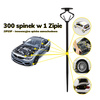 Opaska zaciskowa / spinka samochodowa ZipiZip – uniwersalny kołek montażowy 300w1, 100 szt.