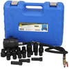 Pneumatic injector puller with adapters, 21-piece set, Resser