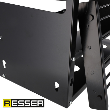 Hanging shelf for cordless tools, Resser