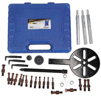 Puller for pulley bearings, internal set of 28 pieces, Resser