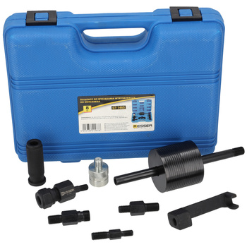 Mercedes diesel injector puller, 8-piece set, Resser