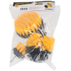Cleaning brushes for drill, 3 pieces, Resser