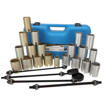Control arm bushing puller M10-M16, 26-piece set, Resser