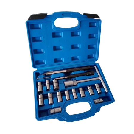 Injector socket nipples 17-piece set