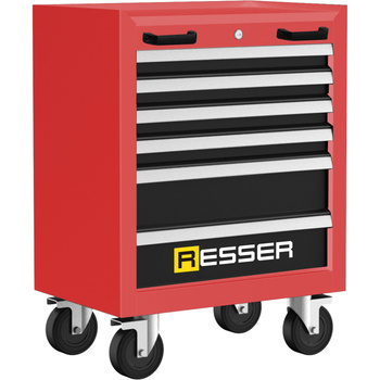 Workshop tool trolley for furniture 07-6112 6 drawers, Resser