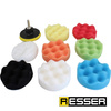 Polishing sponges for paint drill, 80 mm, set of 9 pieces, Resser