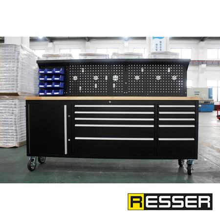 Stół warsztatowy na kołach 215cm 84", Resser