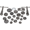 Brake piston pressing kit, 22 pieces, Resser