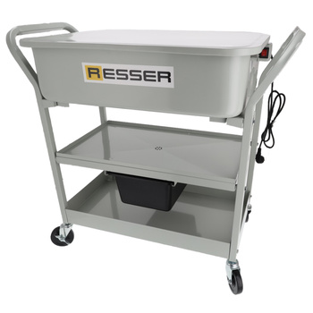 80-litre workshop washer on a trolley, Resser