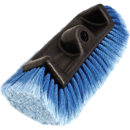 Telescopic brush for washing cars and solar panels, 1100–1680 mm, with valve, Resser