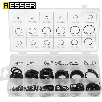 Internal ring set, 300 pieces, 3–32 mm, Resser