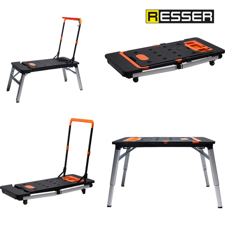 Stół warsztatowy składany 7w1 200kg, Resser