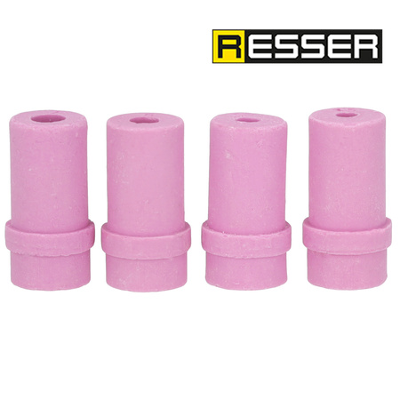 Set of 4 ceramic nozzles for 90 l, 220 l and 350 l cabinet sandblasters, Resser