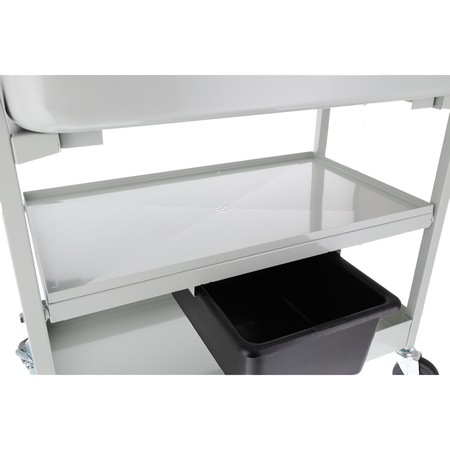 80-litre workshop washer on a trolley, Resser