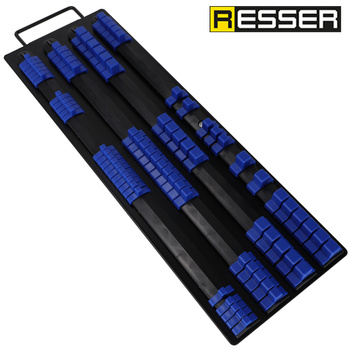 Organizer for 1/4“, 3/8,” and 1/2" sockets, Resser