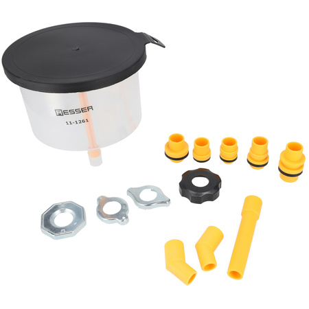 Anti-splash funnel, 15 pieces, Resser