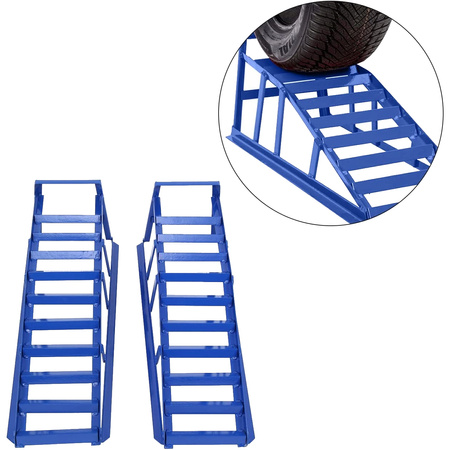 Najazdy samochodowe rampy najazdowe metalowe 2t, 2szt.