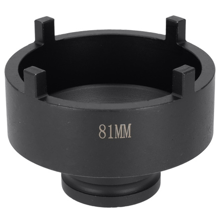 Zestaw nasadek do nakrętek rowkowych 9 elementów, Resser