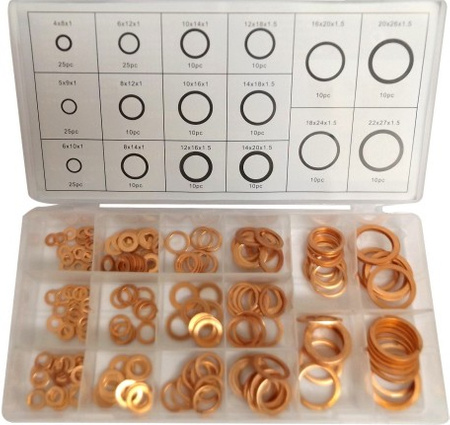 COPPER WASHERS 220 PCS