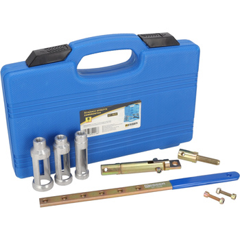 Valve spring puller, 3 tips, set of 8 pieces, Resser