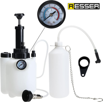 Brake fluid replacement and bleeding kit, 3 l, Resser
