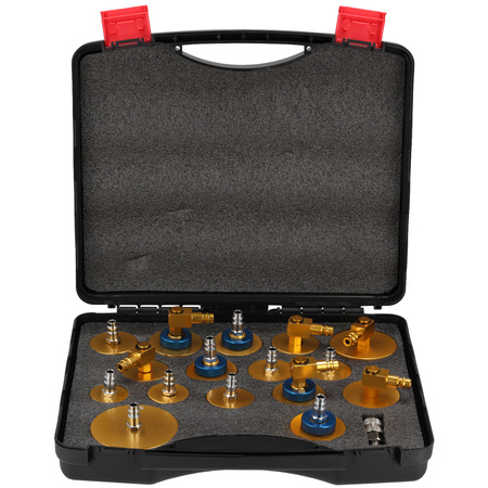 Brake fluid replacement kit with adapters, 19 pieces, Resser