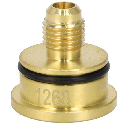 Air conditioning system flushing adapters, 78-piece set, Resser