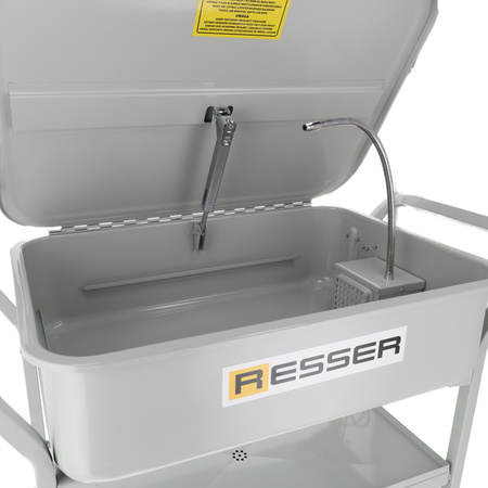 80-litre workshop washer on a trolley, Resser