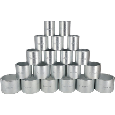 Swing arm bushing puller 34-82 mm, 28-piece set, Resser