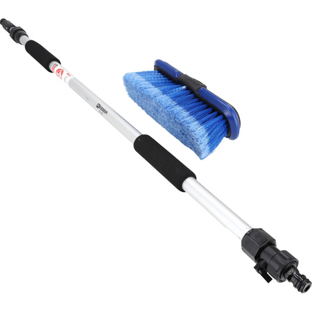 Telescopic brush for cleaning cars and solar panels, 980–1660 mm, Resser