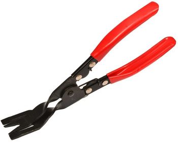 PLIERS FOR REMOVING UPHOLSTERY CLIPS