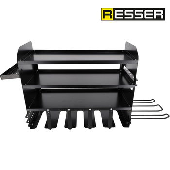 Hanging shelf for cordless tools, Resser