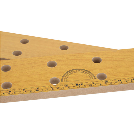 Folding workbench with adjustable tabletop,100 kg, Resser