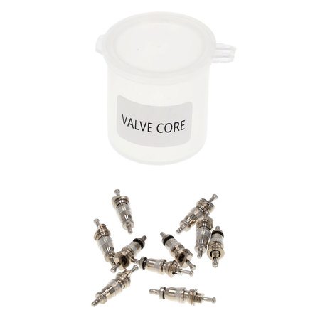 Air conditioning system flushing adapters, 78-piece set, Resser