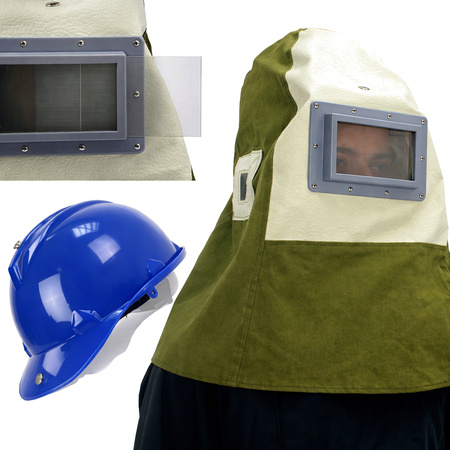 Quick protective filter for sandblasting mask 75 x 127 mm, Resser