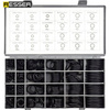 HNBR / SAE / METRIC waterproof O-rings, set of 900 pieces, Resser